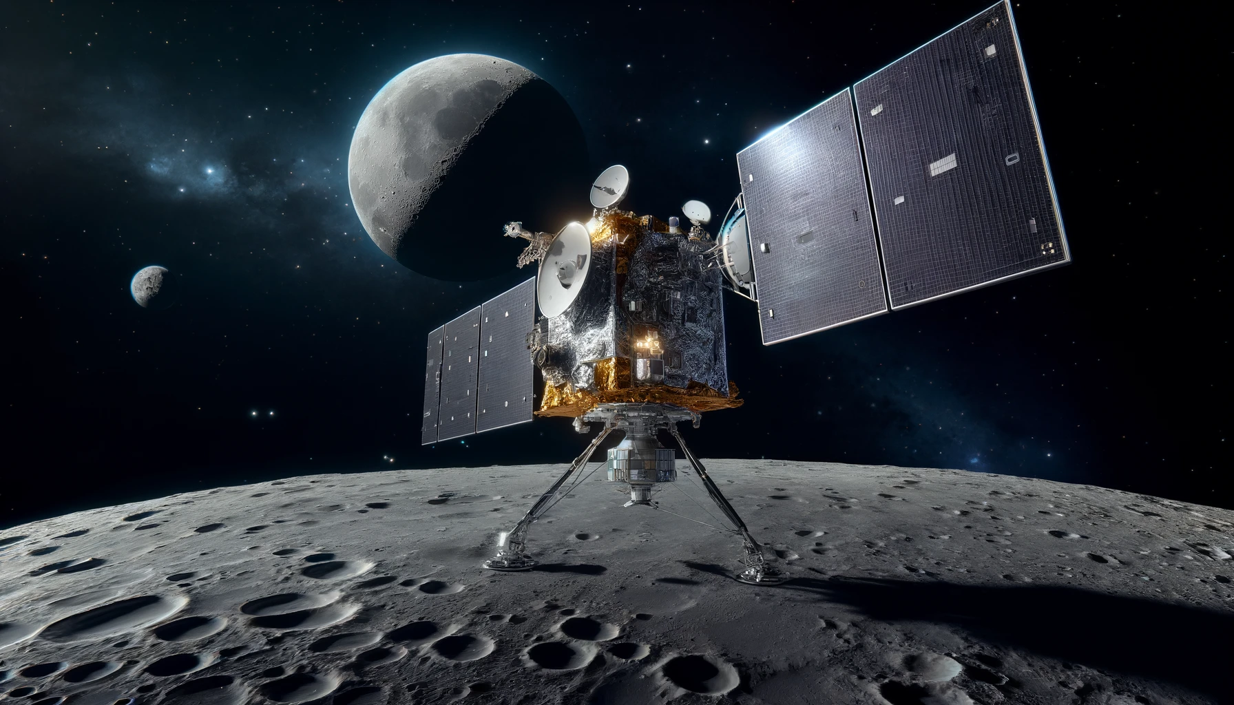 NASA LRO Captures Historic Moment with South Korea’s Danuri Moon Orbiter