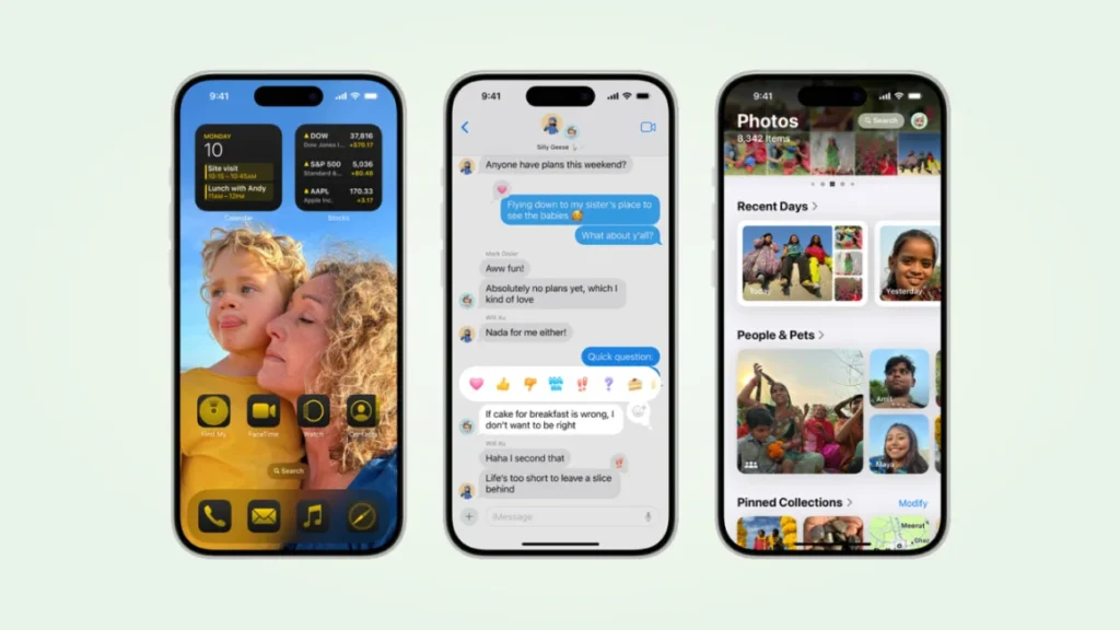 iOS 18 new features