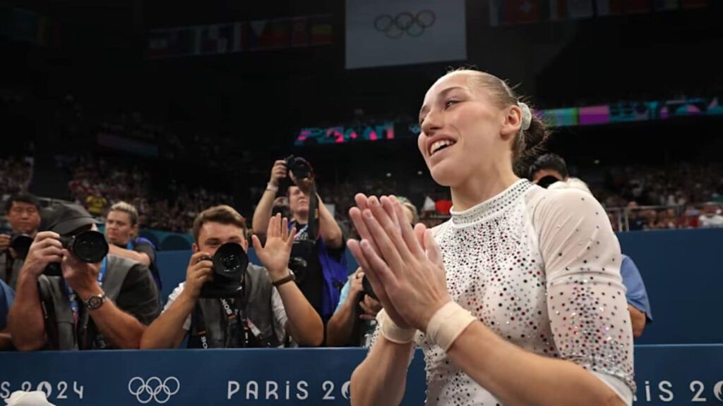 Kaylia Nemour Makes History Algerias First Olympic Gymnastics Gold on Uneven Bars