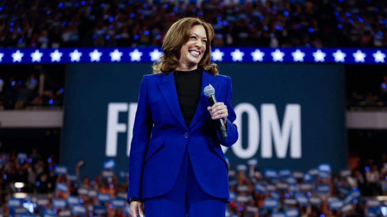 Kamala Harris Accepts Democratic Nomination A Call for Unity at DNC 2024