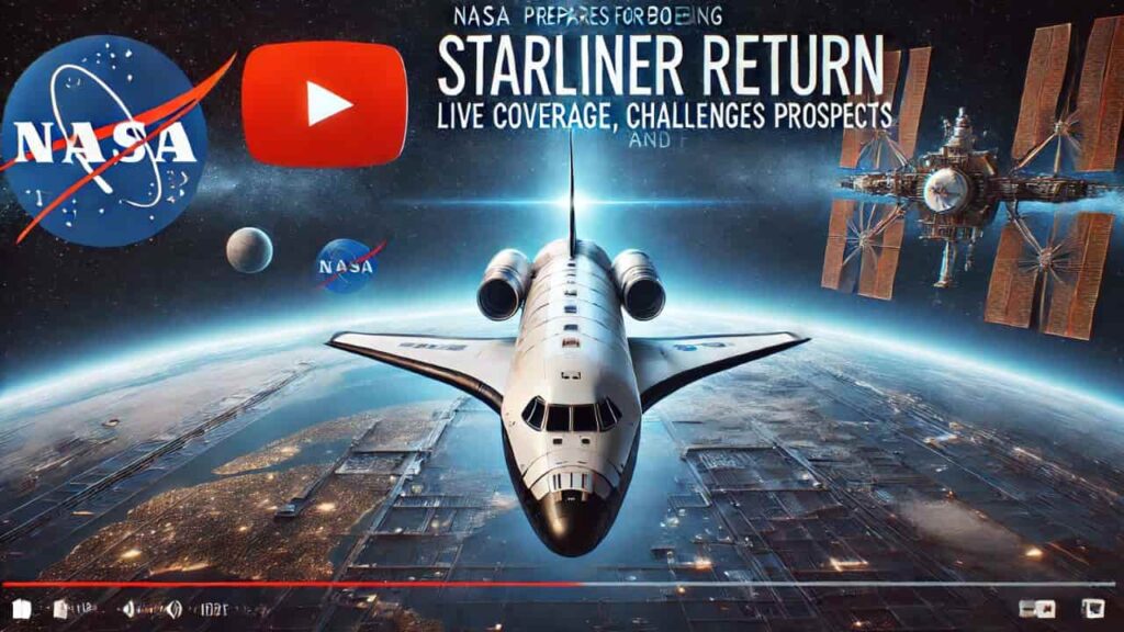 NASA Prepares for Starliners Return Challenges Live Coverage and Future Missions