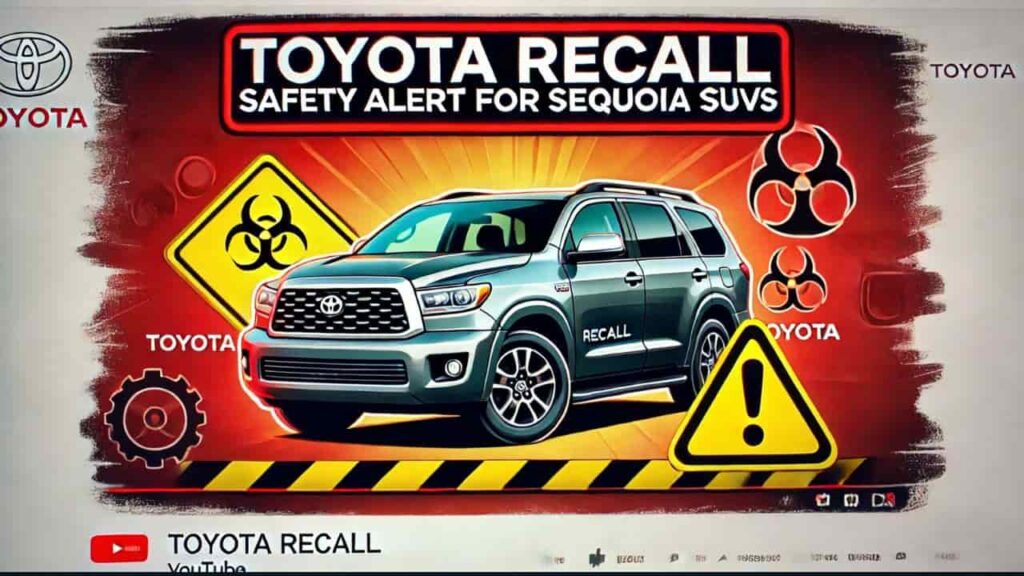 Toyota Recalls Over 43,000 Sequoia Hybrid SUVs Due to Safety Concerns