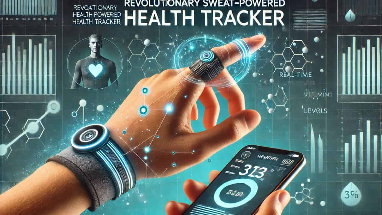 Revolutionary Sweat Powered Finger Wrap for Real Time Health Monitoring