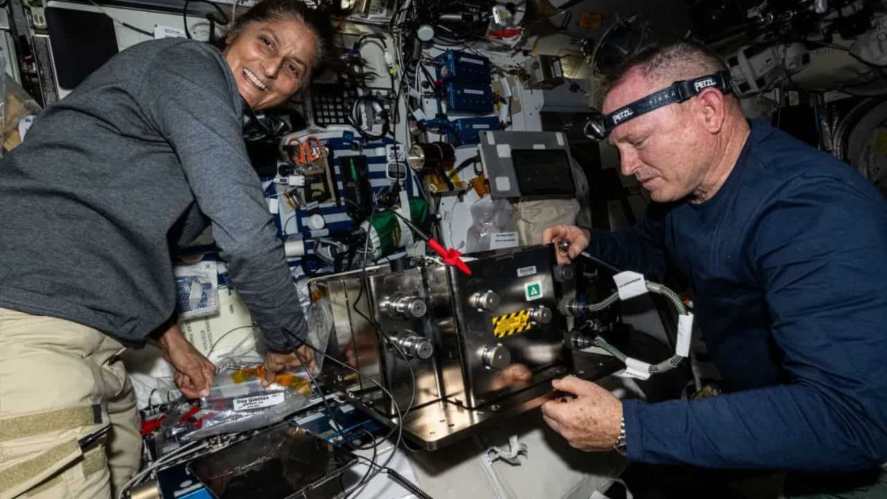 NASA Astronauts Butch Wilmore and Suni Williams Discuss Expedition 71/72 Aboard the ISS