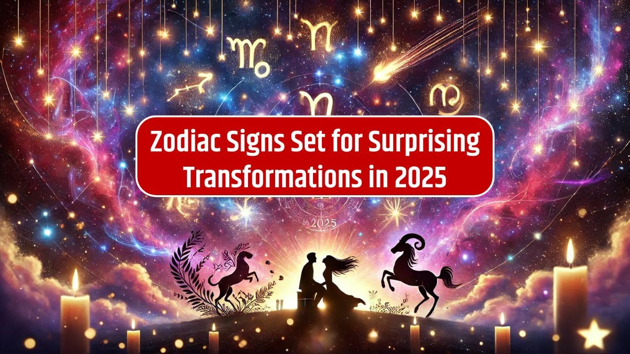 Zodiac Signs Set for Surprising Transformations in 2025